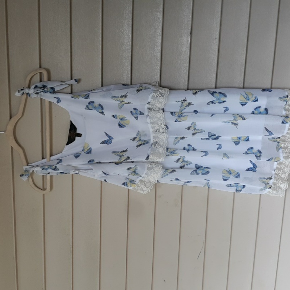 Disney Alice through the looking glass dress butterflies size large